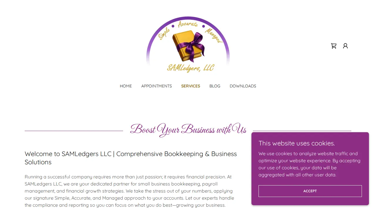 SAMLedgers, LLC page
