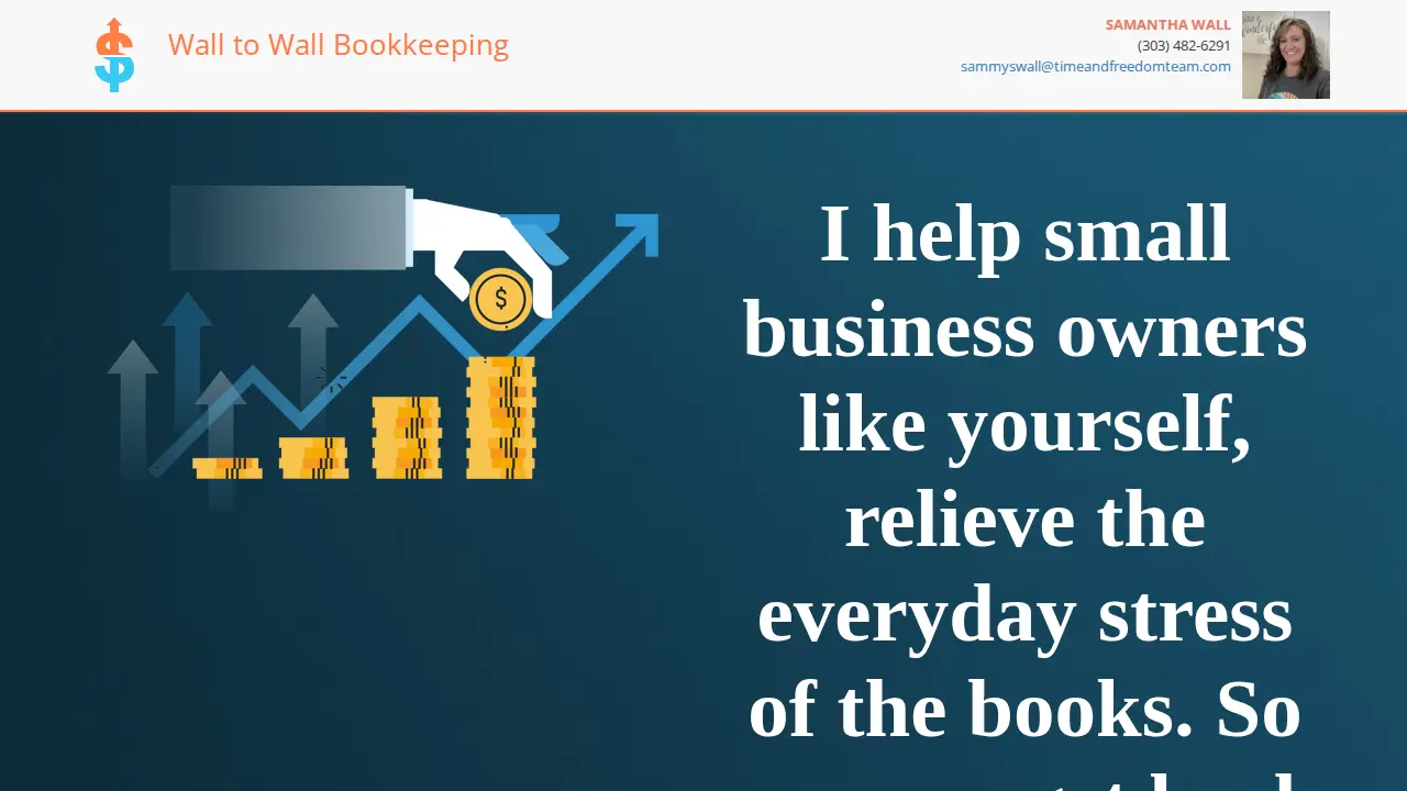 Wall to Wall Bookkeeping website