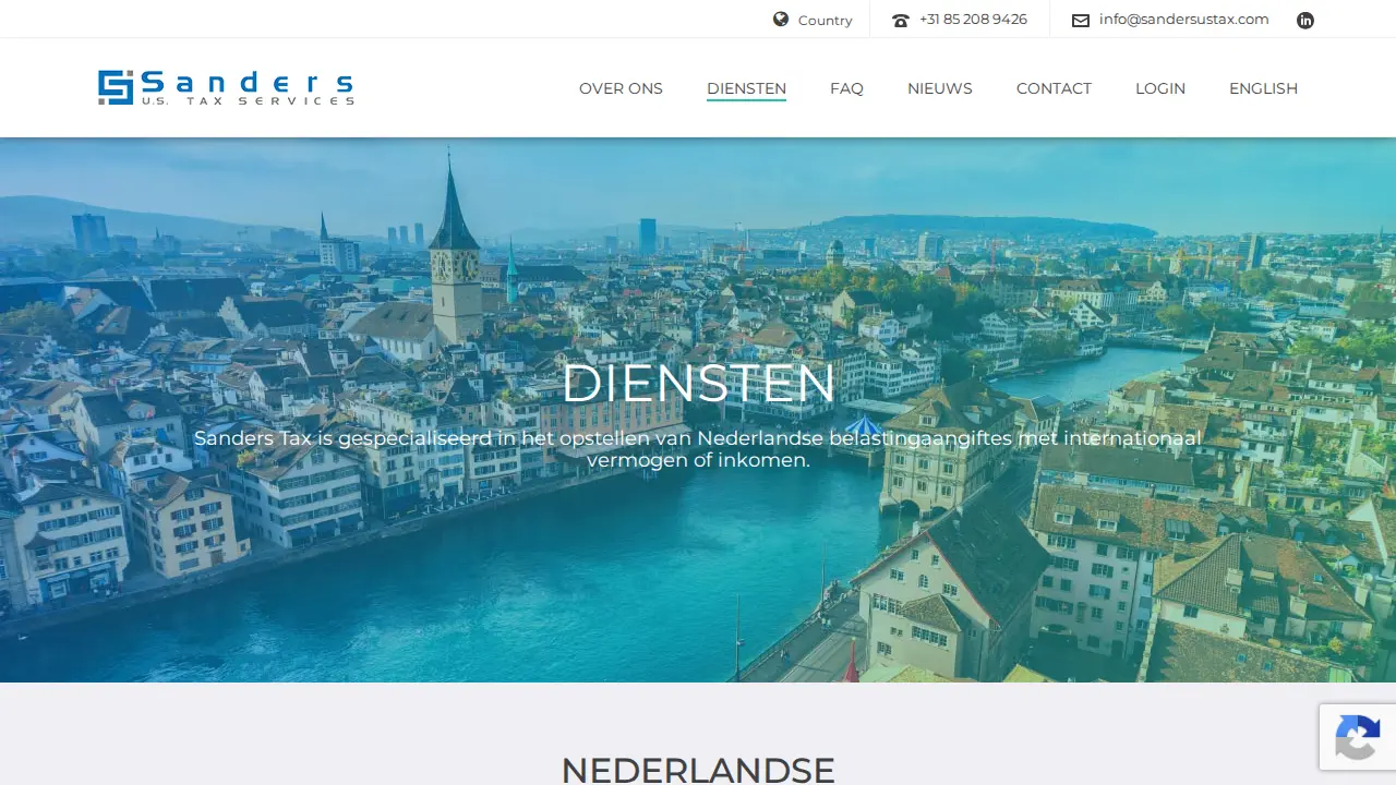 Internationaal belastingadvies page
