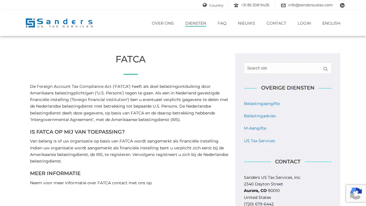 Internationaal belastingadvies page