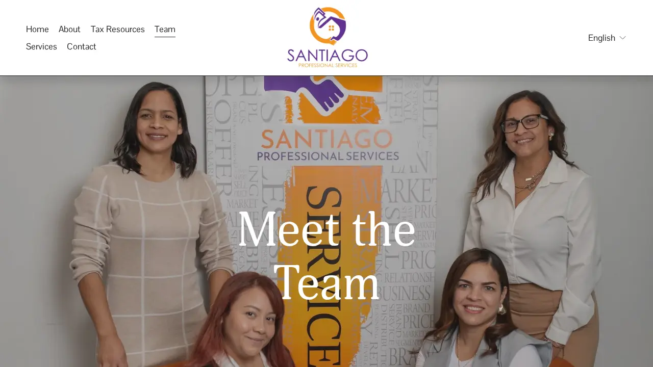 Santiago Professional Services LLC. page