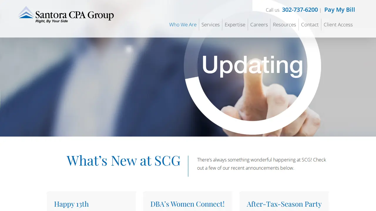 Santora CPA Group page