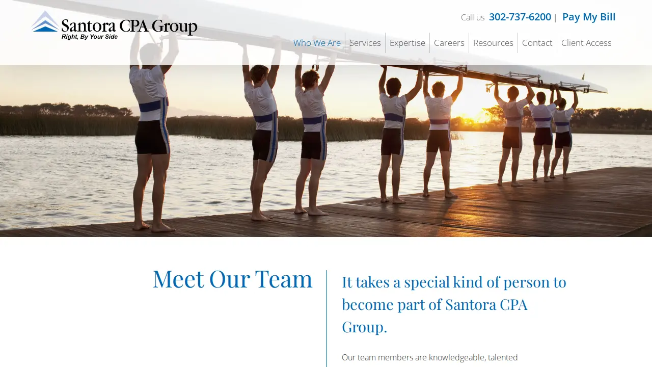 Santora CPA Group page