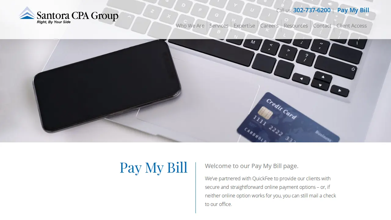 Santora CPA Group page