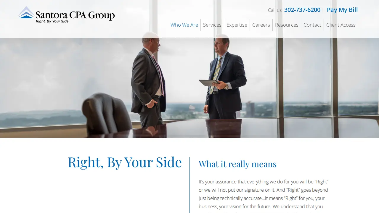 Santora CPA Group page