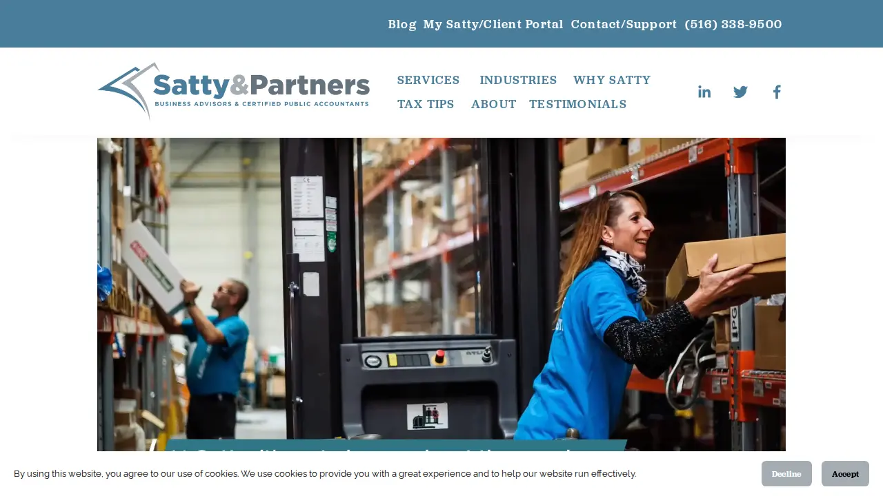 Satty, Levine & Ciacco, CPAs, P.C. page