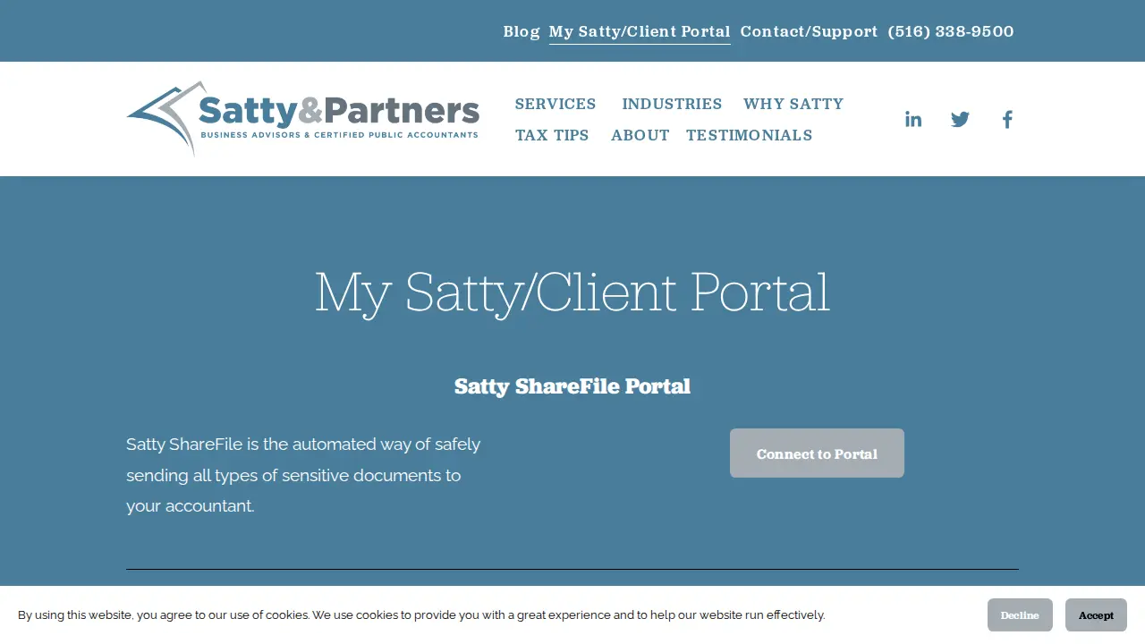 Satty, Levine & Ciacco, CPAs, P.C. page