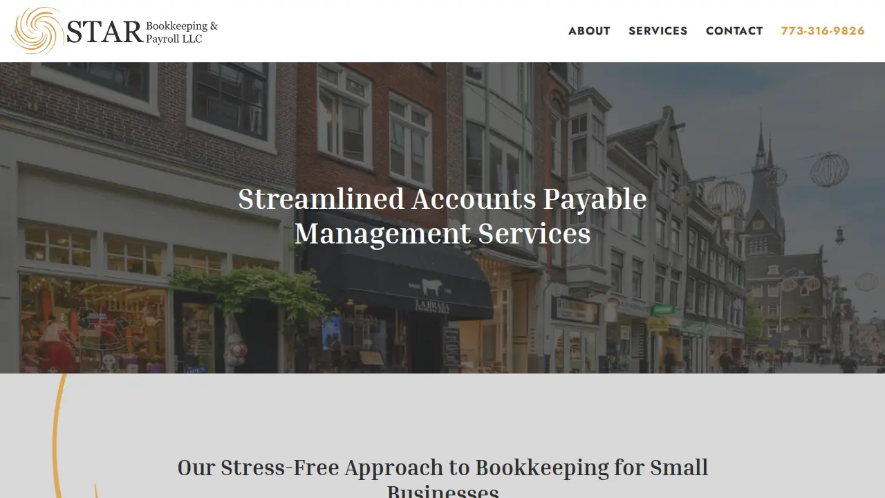 STAR Bookkeeping & Payroll page