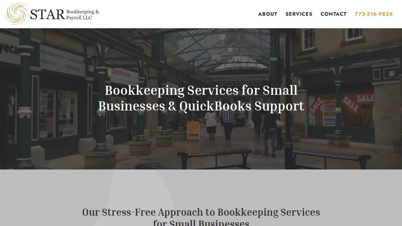 STAR Bookkeeping & Payroll page