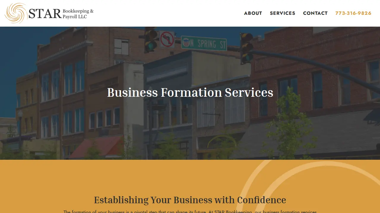 STAR Bookkeeping & Payroll page