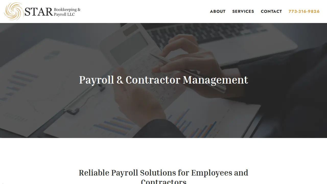 STAR Bookkeeping & Payroll page
