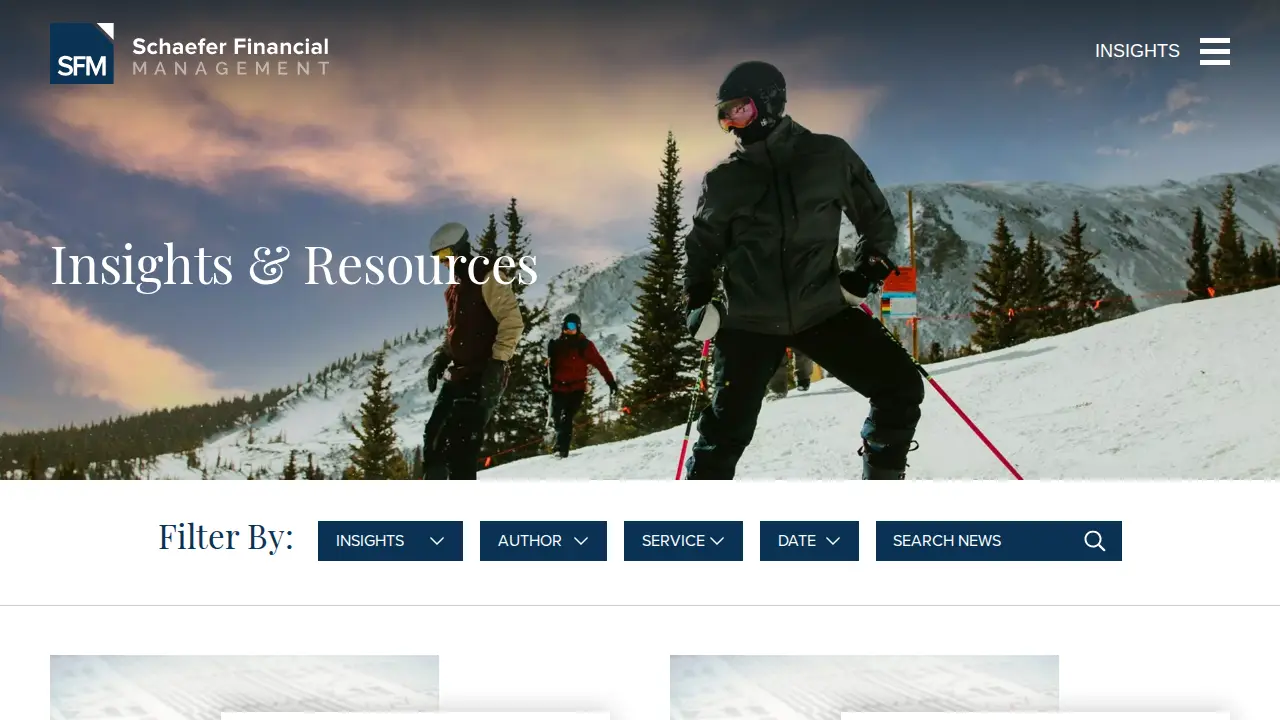 Schaefer Financial Management page