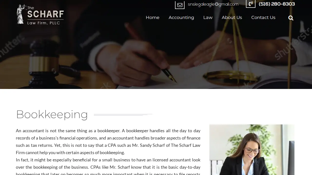 The Scharf Law Firm, PLLC page
