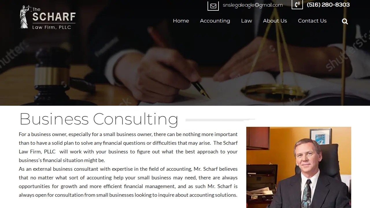 The Scharf Law Firm, PLLC page