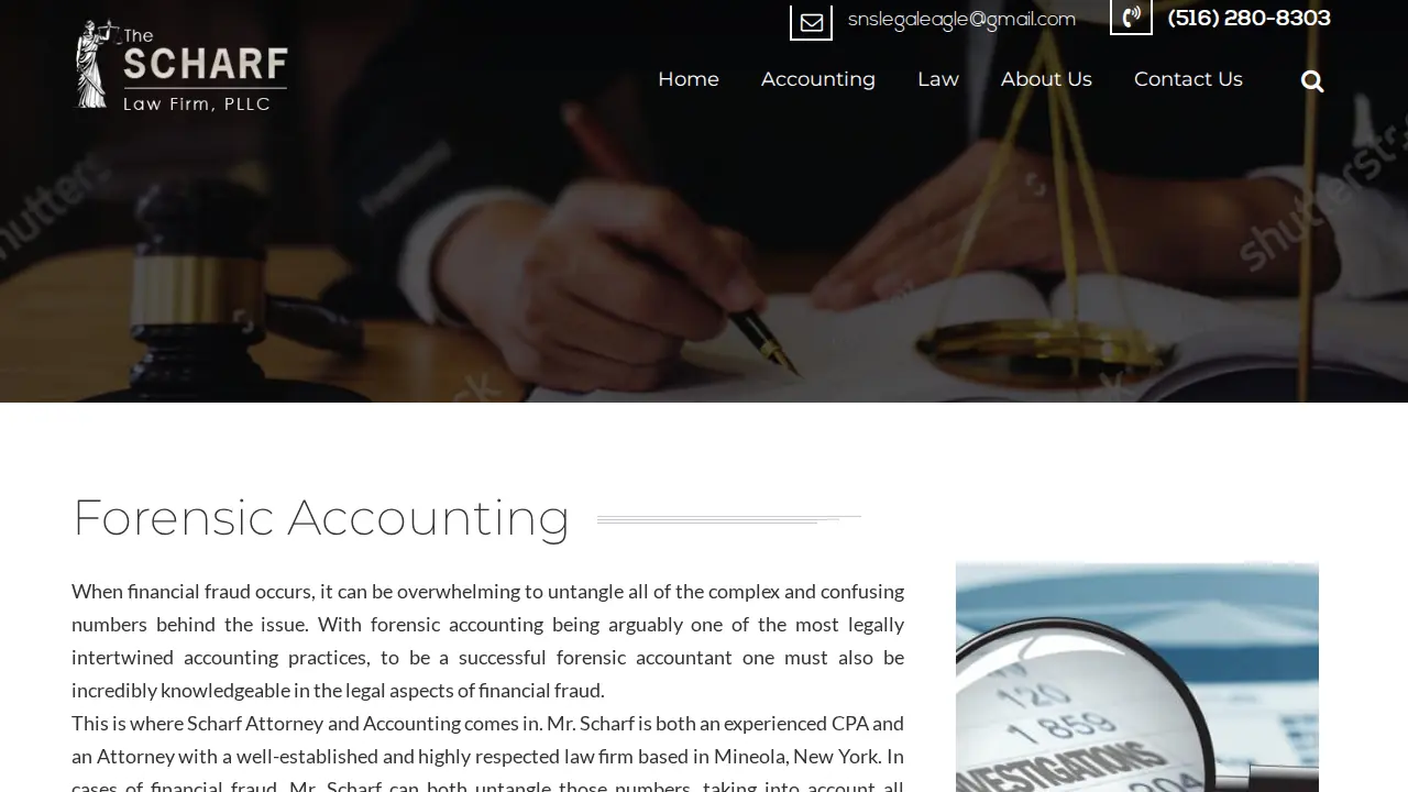 The Scharf Law Firm, PLLC page