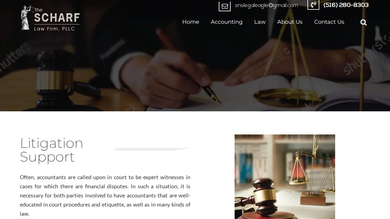 The Scharf Law Firm, PLLC page