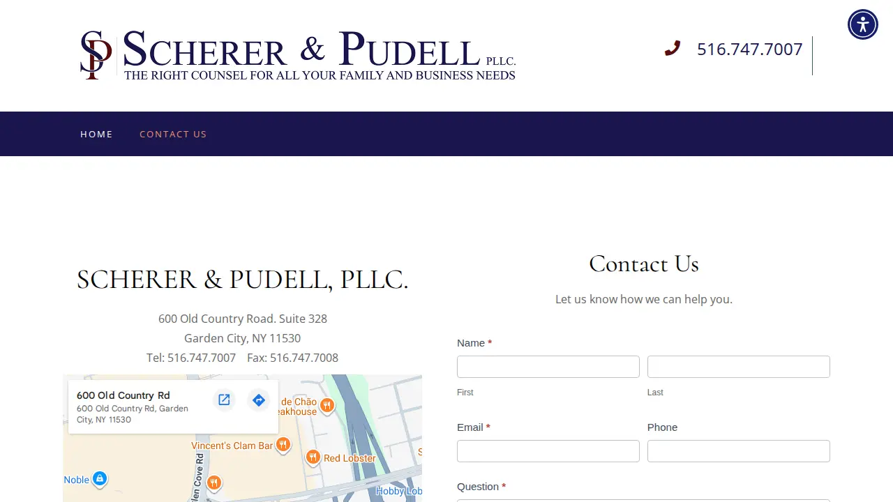 Scherer & Pudell, PLLC page