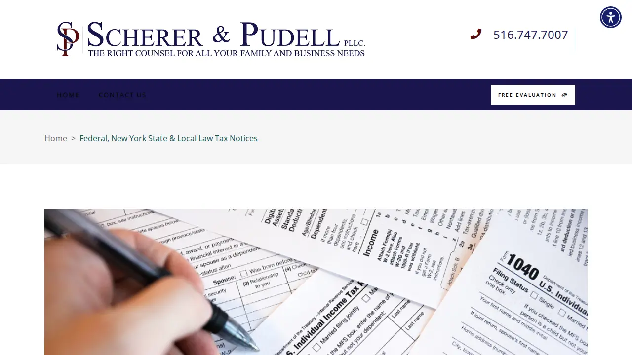 Scherer & Pudell, PLLC page