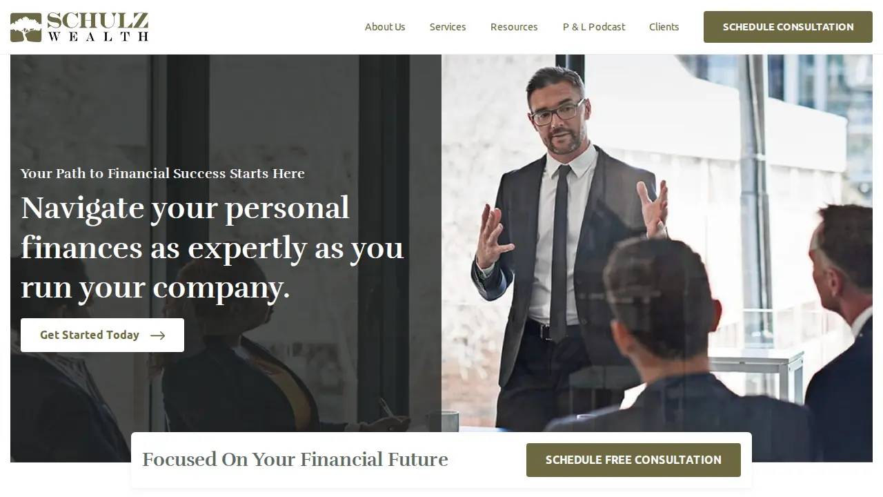Schulz Wealth, Rob Schulz, CFP®, Austin Smith, CFA, CFP®