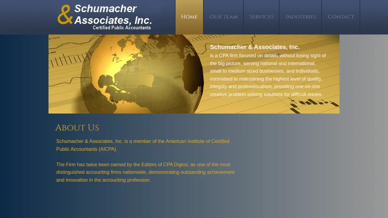Schumacher & Associates, Inc. page
