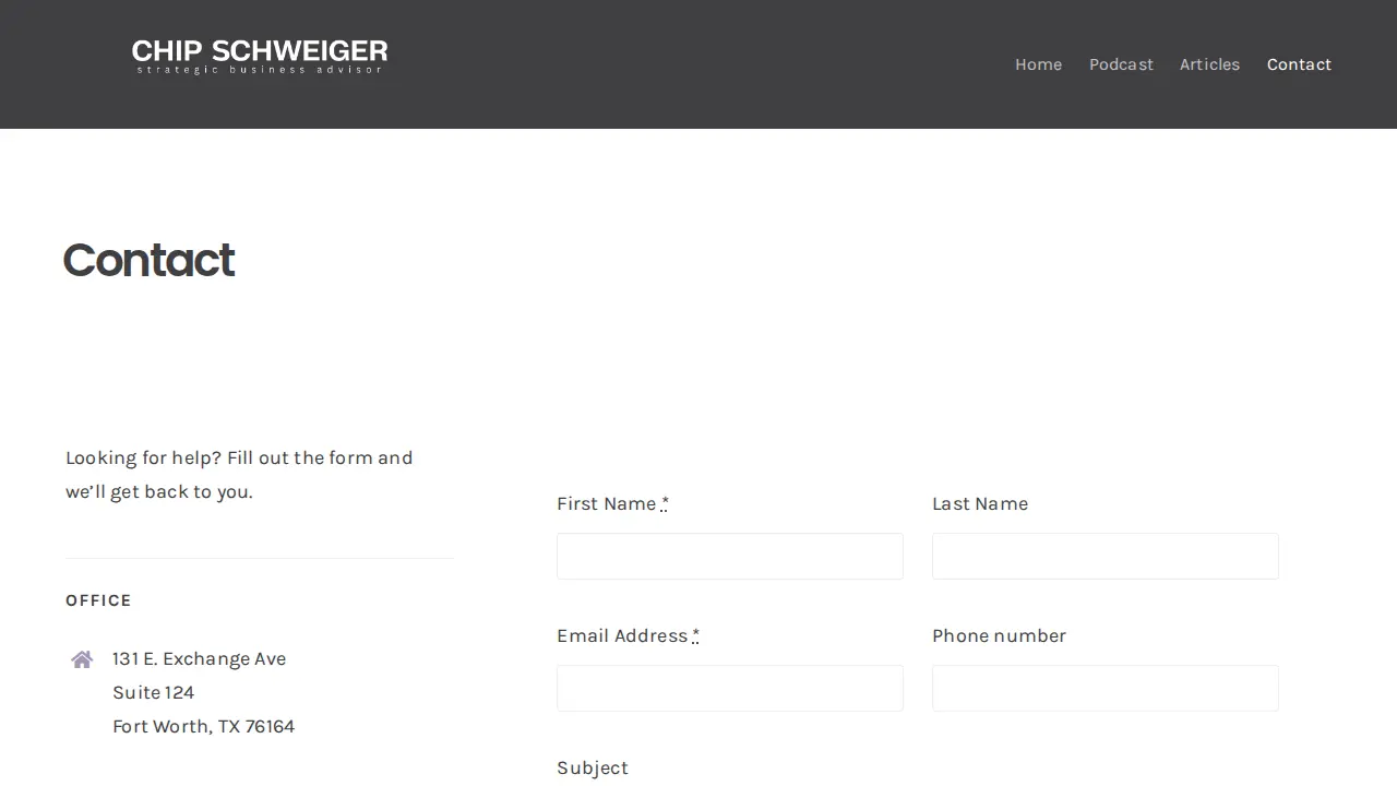 Schweiger CPA - Accounting for the American West page
