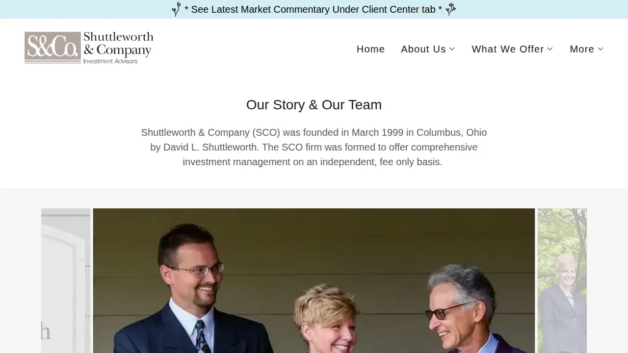 Shuttleworth & Company page