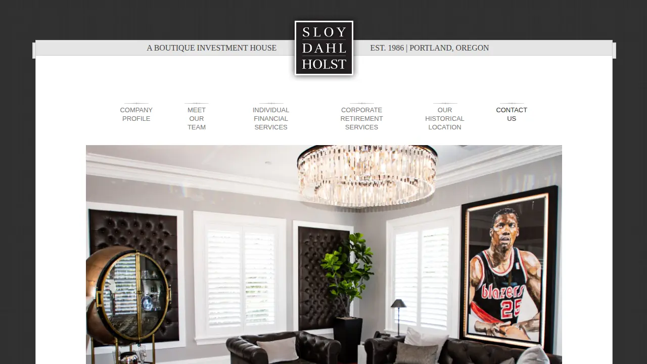 Sloy Dahl & Holst Inc page