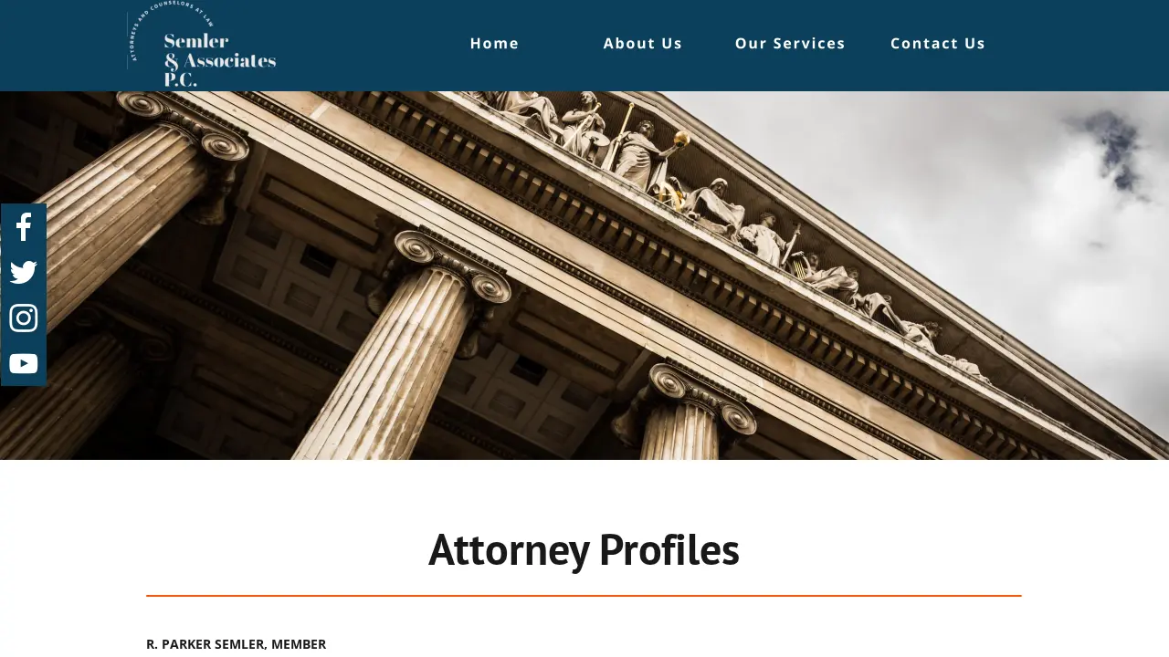 Semler & Associates page