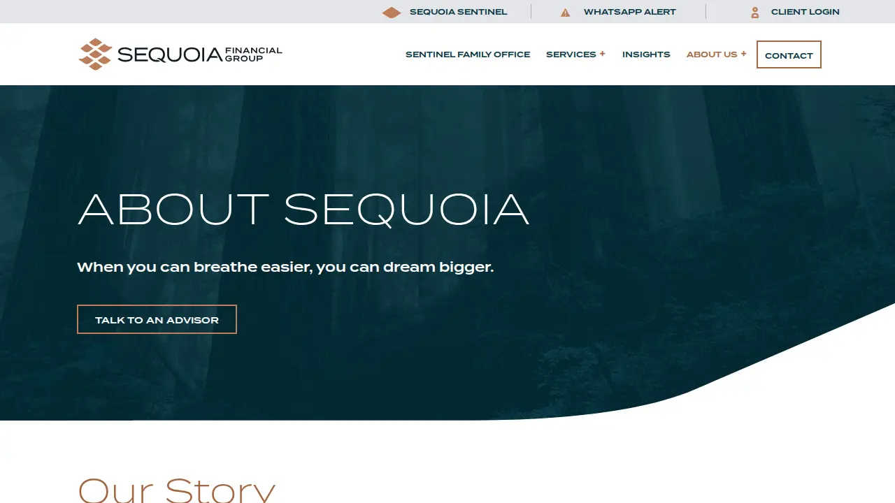 Sequoia Financial Group page