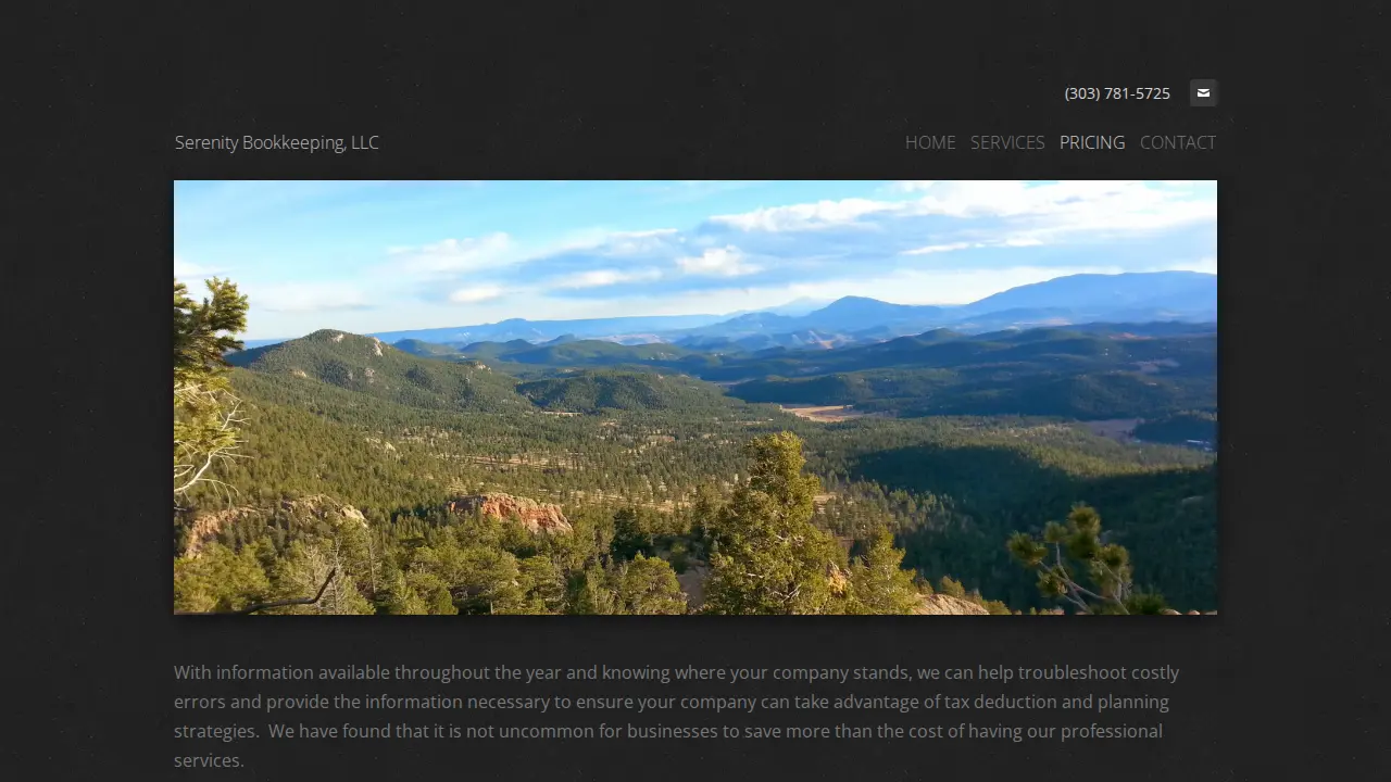 Serenity Bookkeeping, LLC page