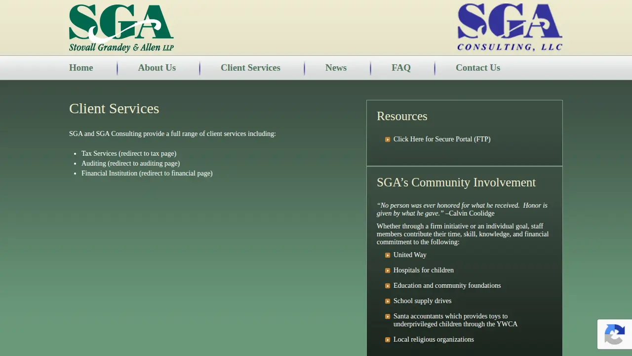 Stovall Grandey & Allen LLP page