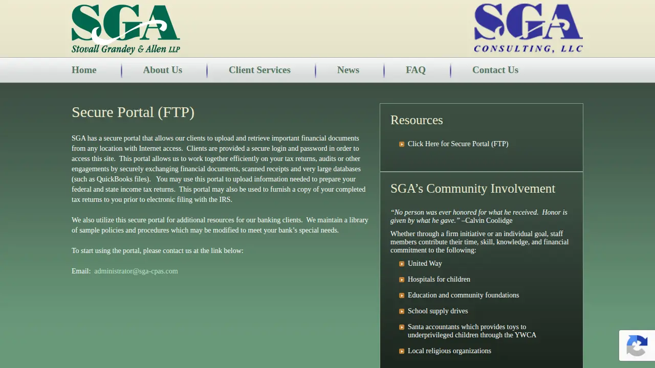 Stovall Grandey & Allen LLP page