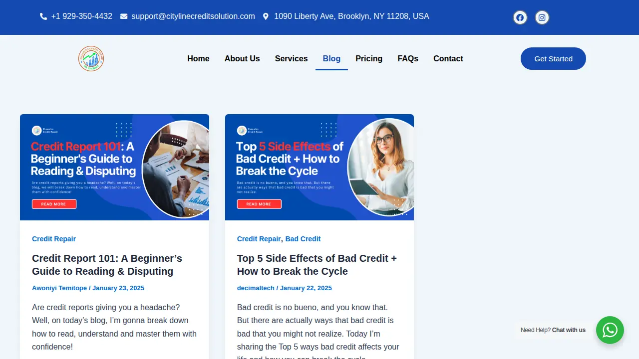 SHAAWINS CREDIT REPAIR | "Fix Yo Credit"! page