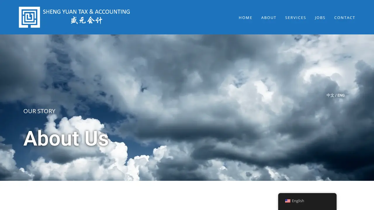 Sheng Yuan Tax & Accounting Service Corp page