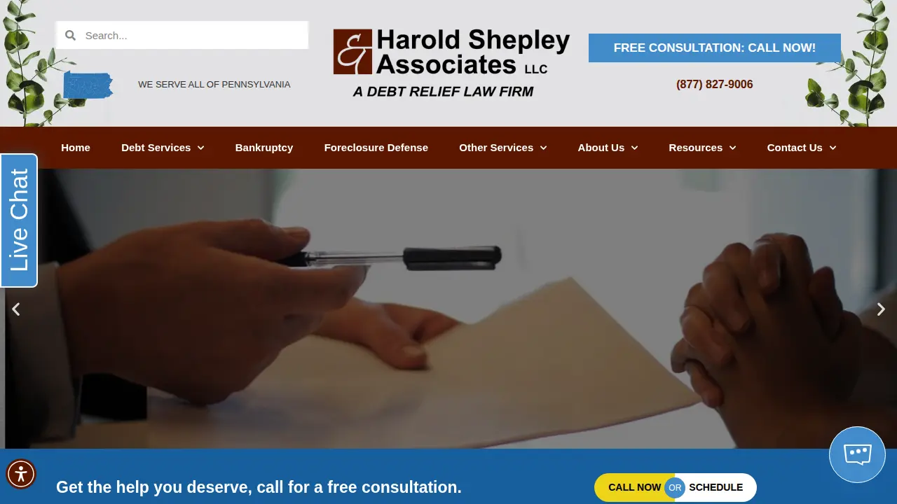 Harold Shepley & Associates Llc page