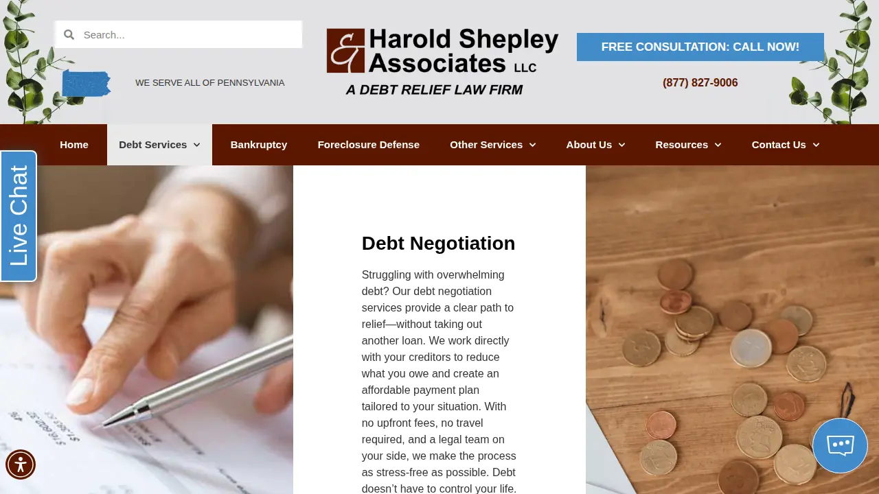 Harold Shepley & Associates Llc page