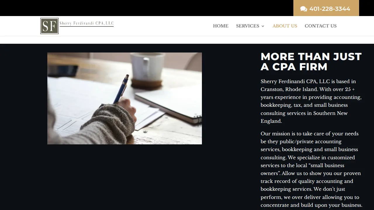 Sherry Ferdinandi CPA LLC page