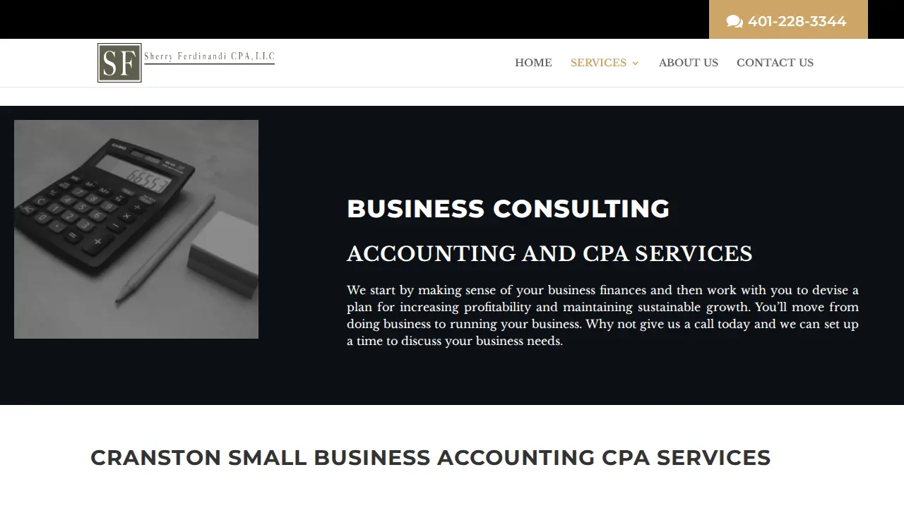 Sherry Ferdinandi CPA LLC page
