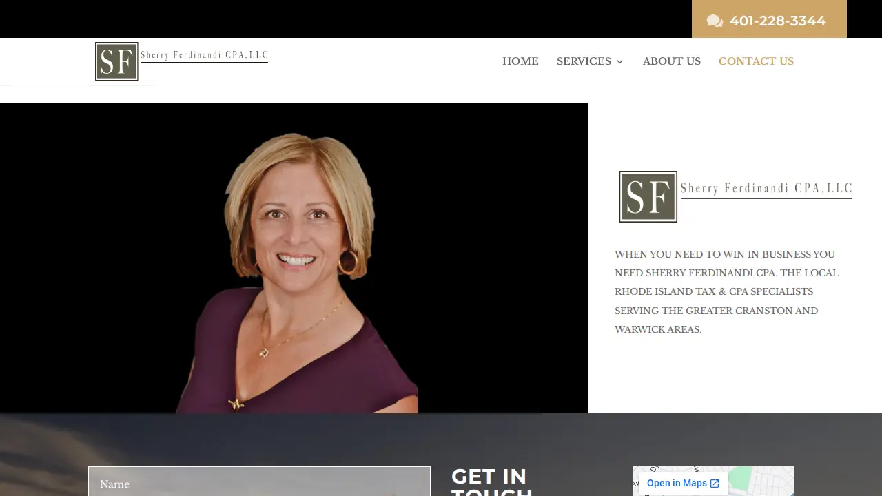 Sherry Ferdinandi CPA LLC page