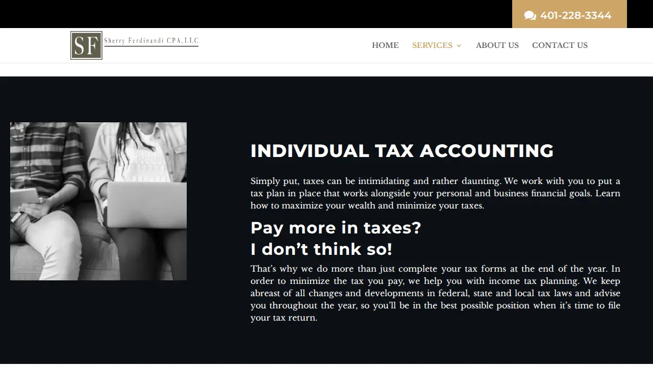 Sherry Ferdinandi CPA LLC page