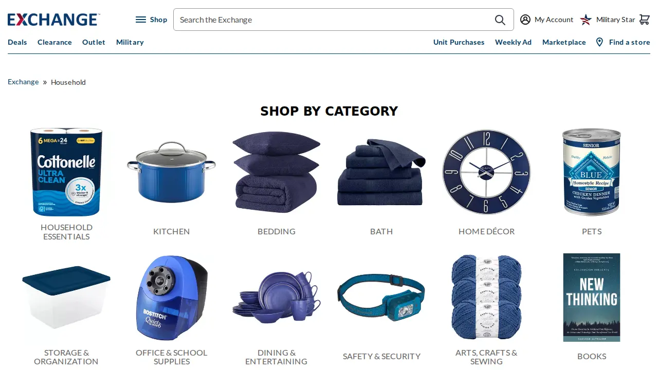 Exchange page