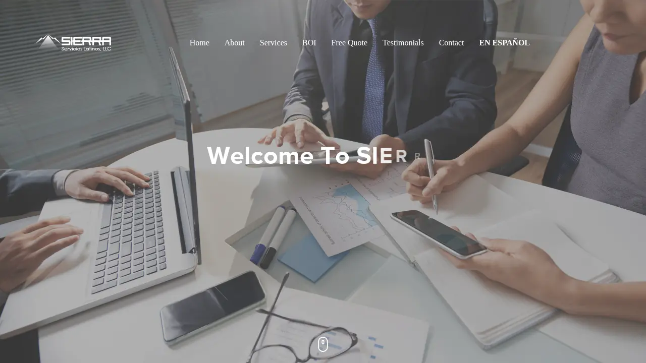 Sierra Servicios Latinos, LLC page