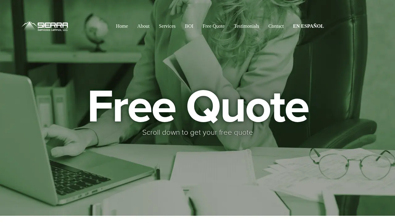 Sierra Servicios Latinos, LLC page