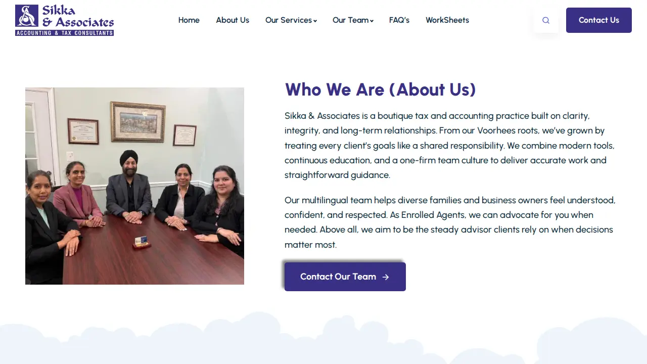 Sikka And Associates page