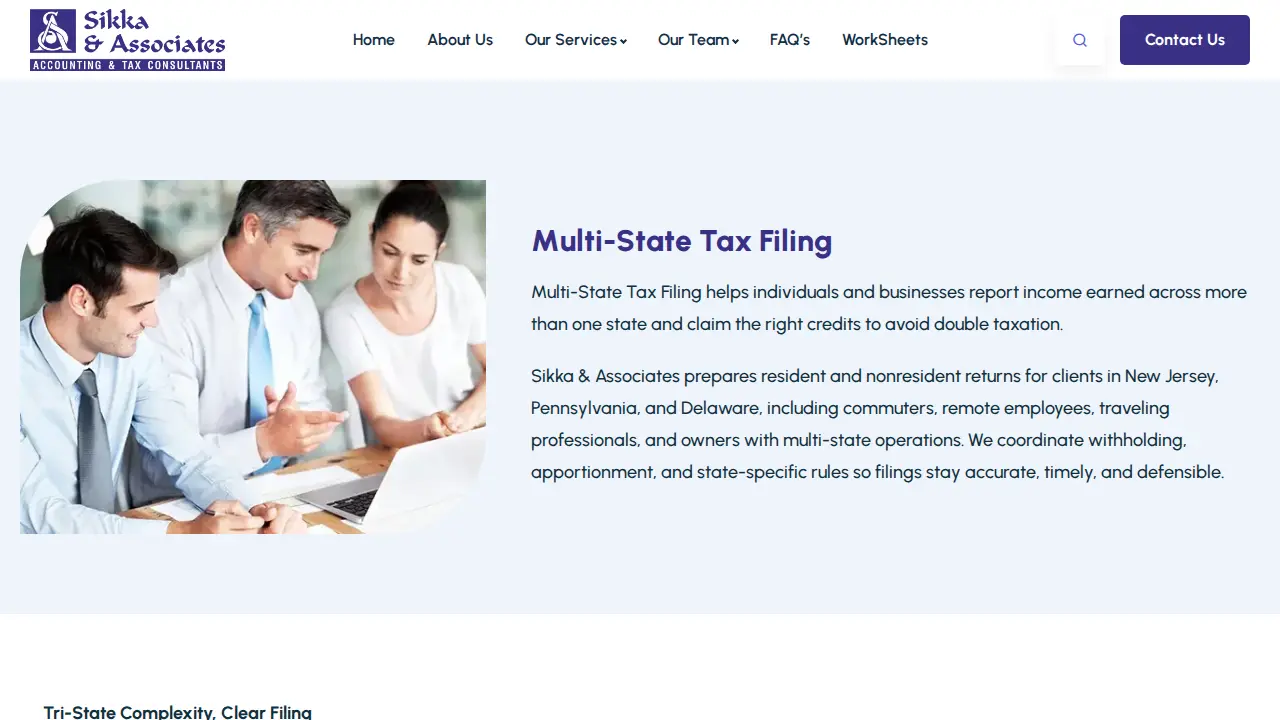 Sikka And Associates page