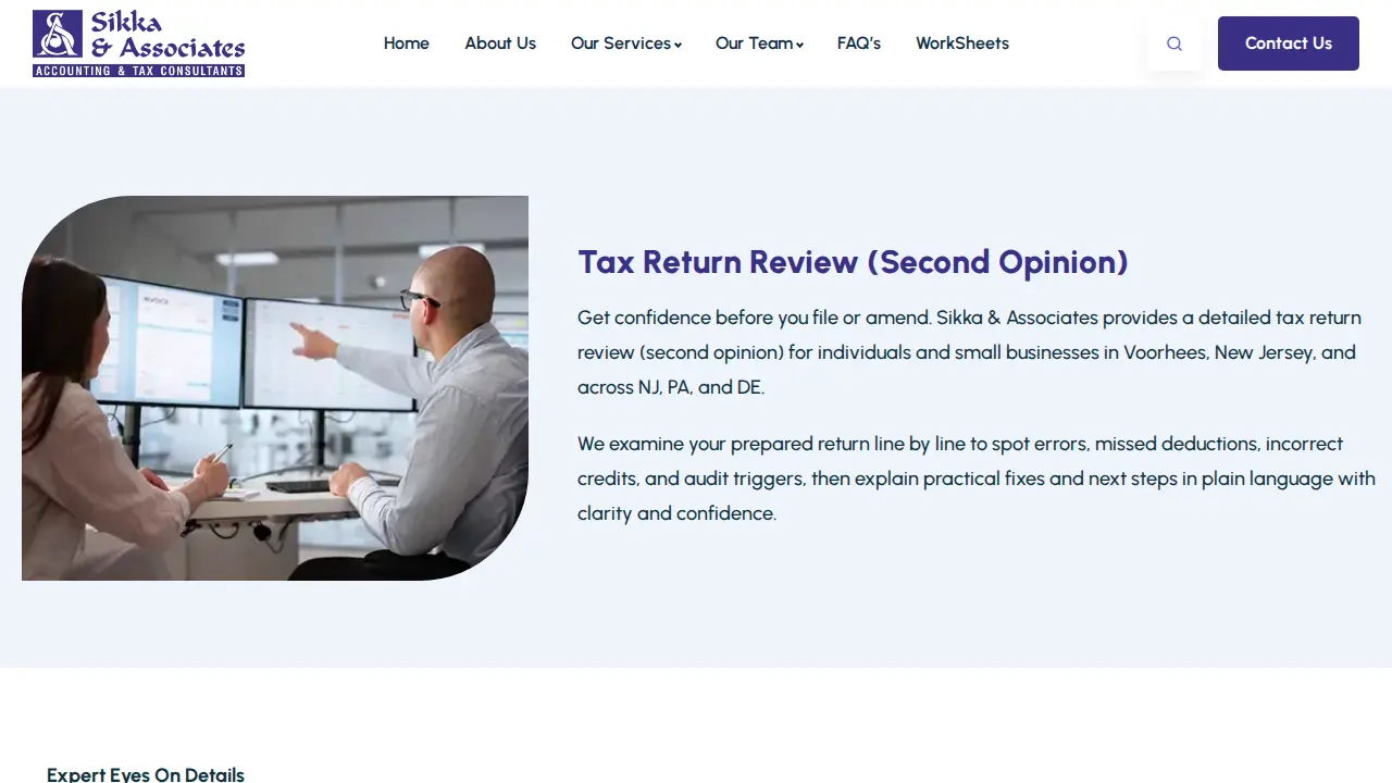 Sikka And Associates page