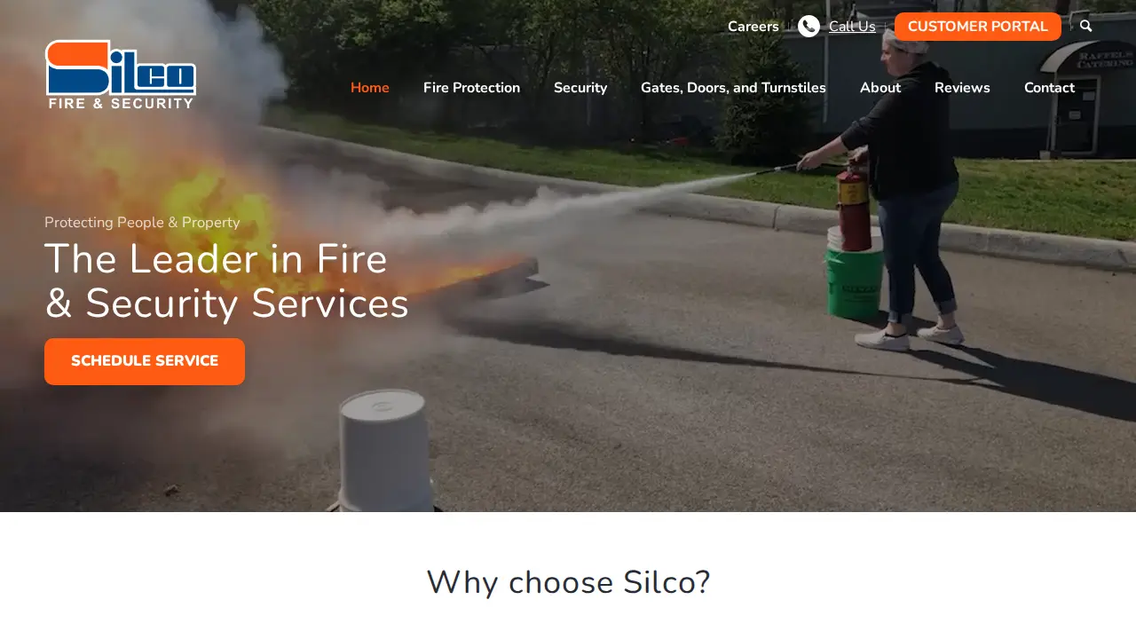 Silco Fire & Security Columbus page