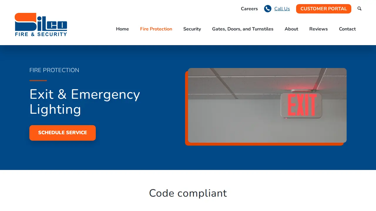 Silco Fire & Security Columbus page
