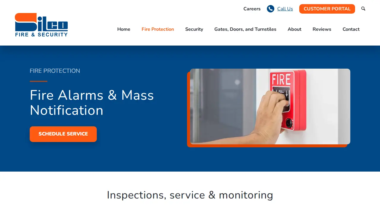 Silco Fire & Security Columbus page