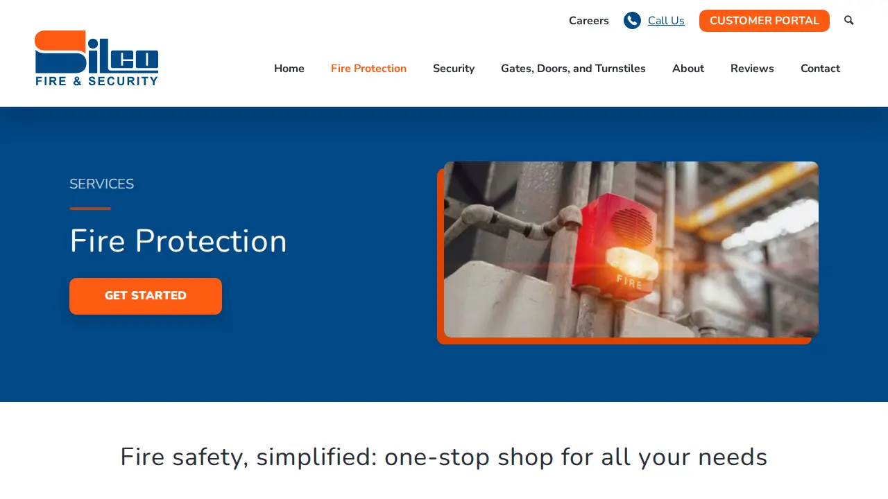 Silco Fire & Security Columbus page